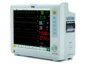 Image: The Vista 120 patient monitor (Photo courtesy of Dräger Medical Systems). Image: The Vista 120 patient monitor (Photo courtesy of Dräger Medical Systems).